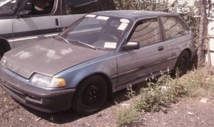 Junk-Cars-Removed-Prince-George's-County-Blue-Honda