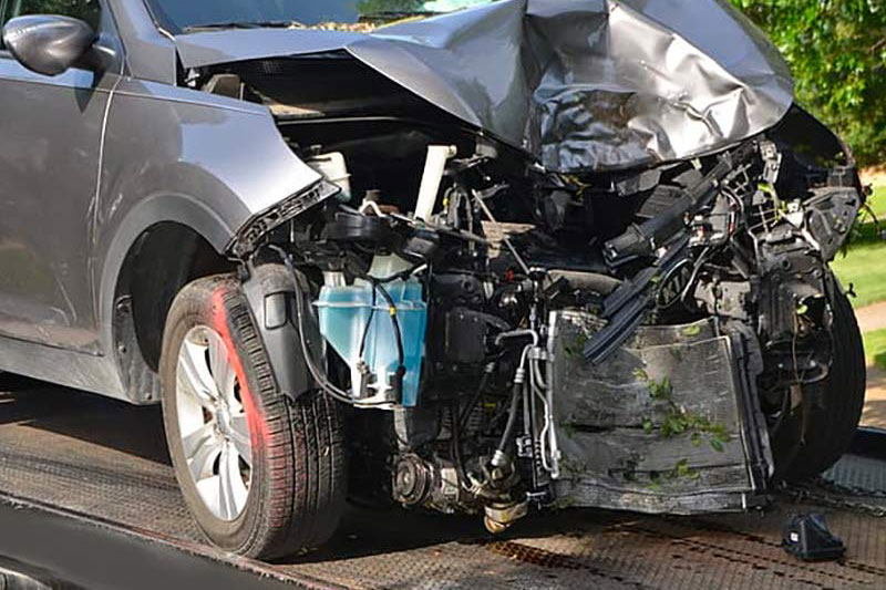Car Accident Towing vehicle involved in a crash in Upper Marlboro Maryland
